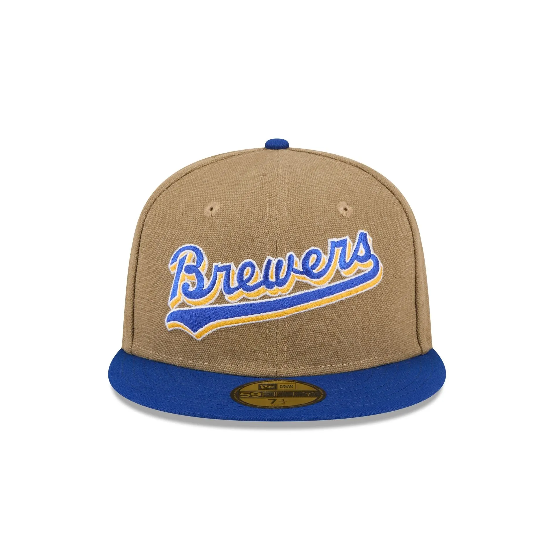 Milwaukee Brewers Canvas Crown 59FIFTY Fitted Hat sold by New Era product image thumbnail 2