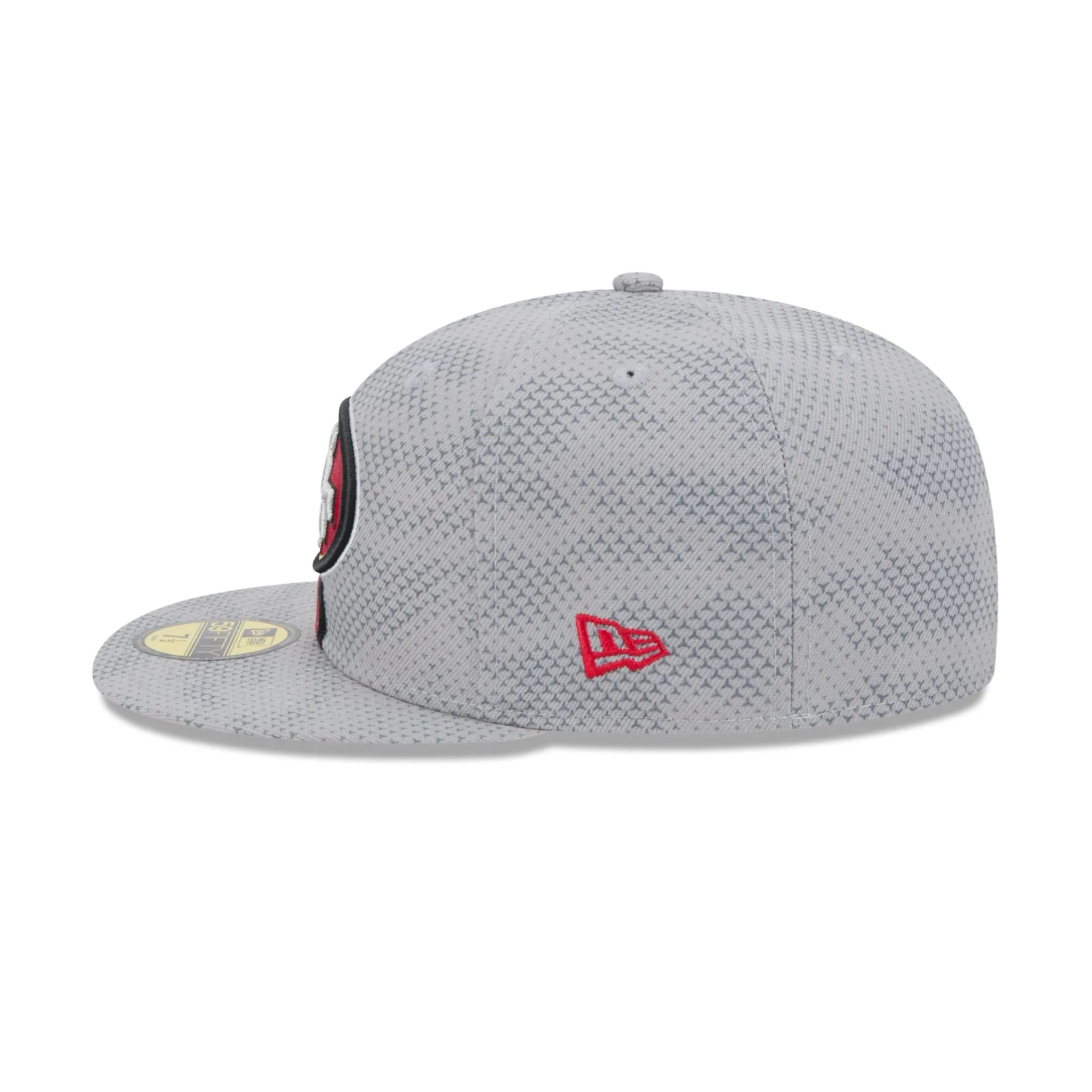 San Francisco 49ers 2024 Sideline Gray 59FIFTY Fitted Hat sold by New Era product image thumbnail 5