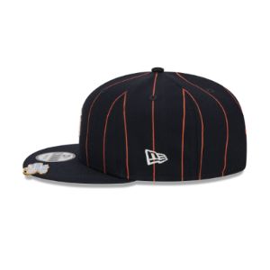 Detroit Tigers Pinstripe Visor Clip 9FIFTY Snapback Hat sold by New Era