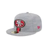 San Francisco 49ers 2024 Sideline Gray 59FIFTY Fitted Hat sold by New Era