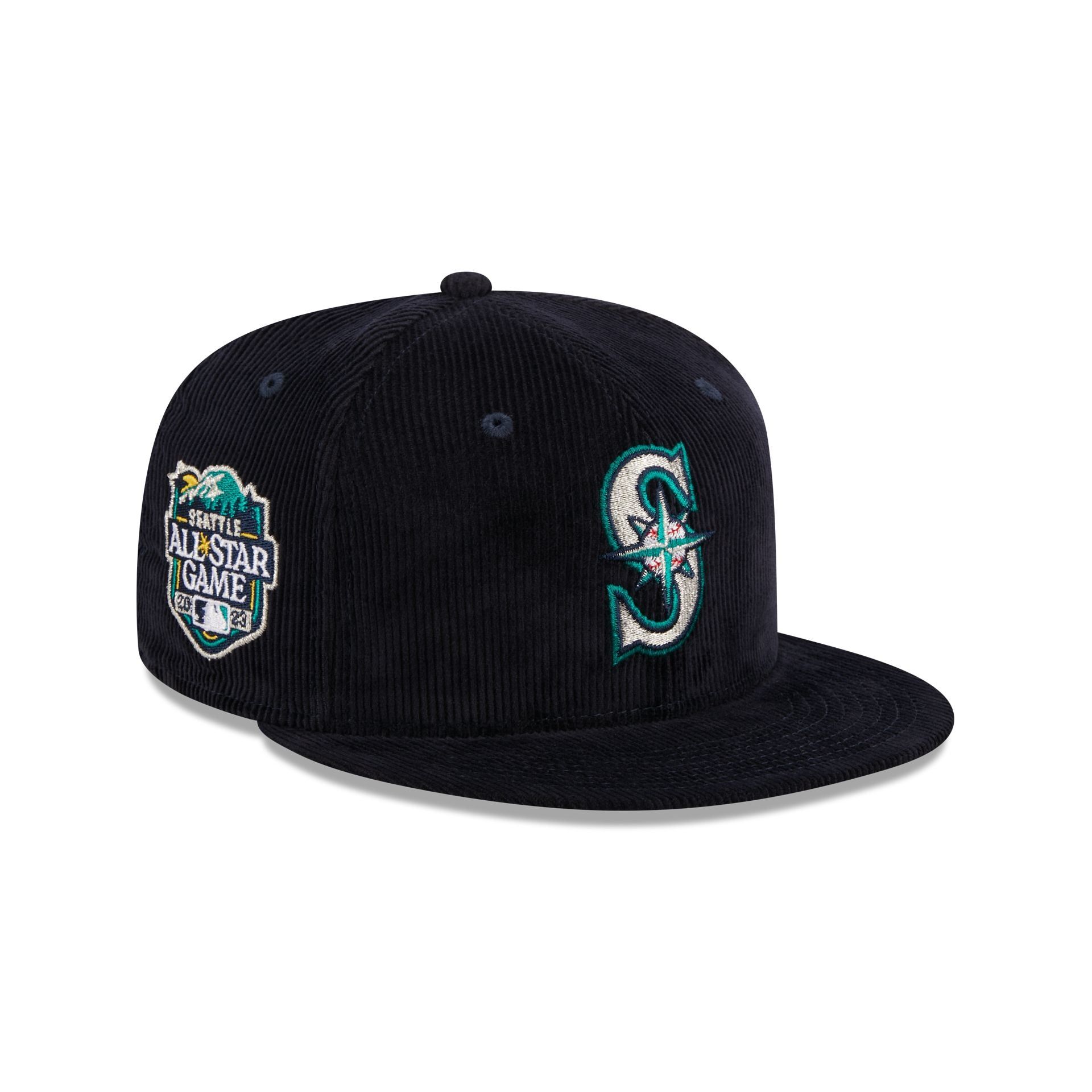 Seattle Mariners Throwback Corduroy 59FIFTY Fitted Hat sold by New Era