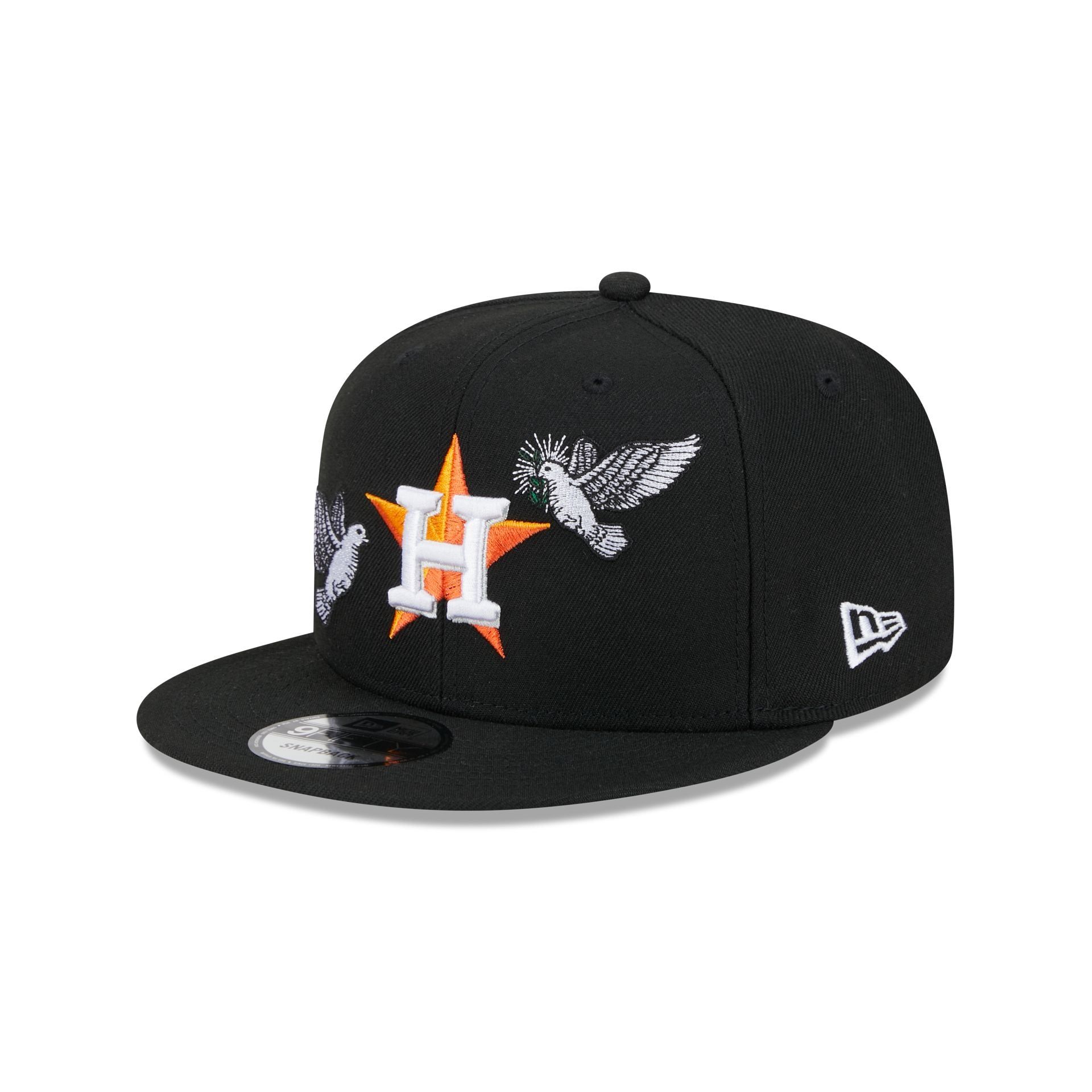 Houston Astros Peace 9FIFTY Snapback Hat sold by New Era