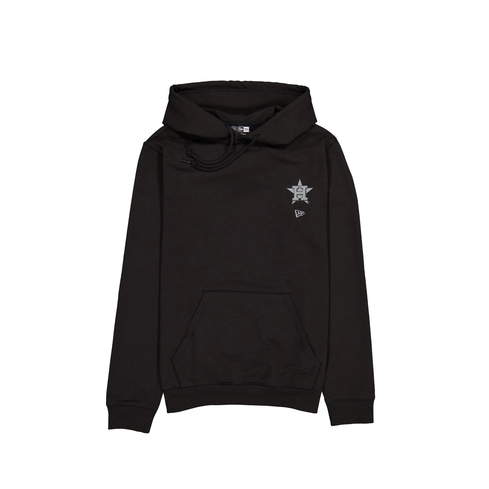 Houston Astros Logo Essentials Tonal Black Hoodie sold by New Era