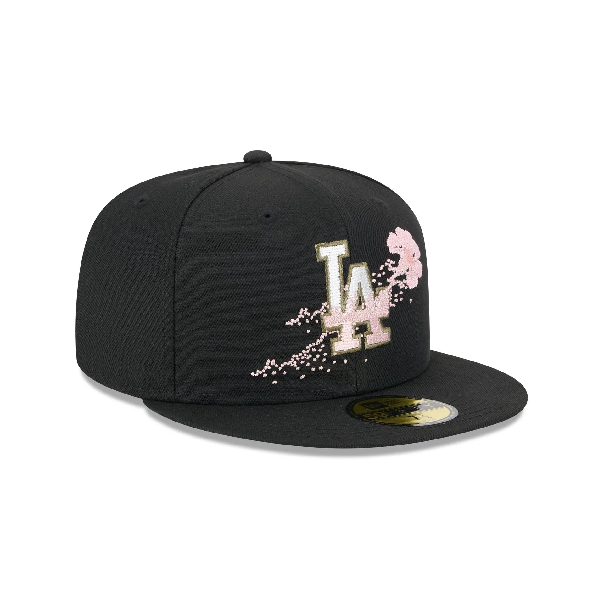 Los Angeles Dodgers Dotted Floral 59FIFTY Fitted Hat sold by New Era product image thumbnail 3