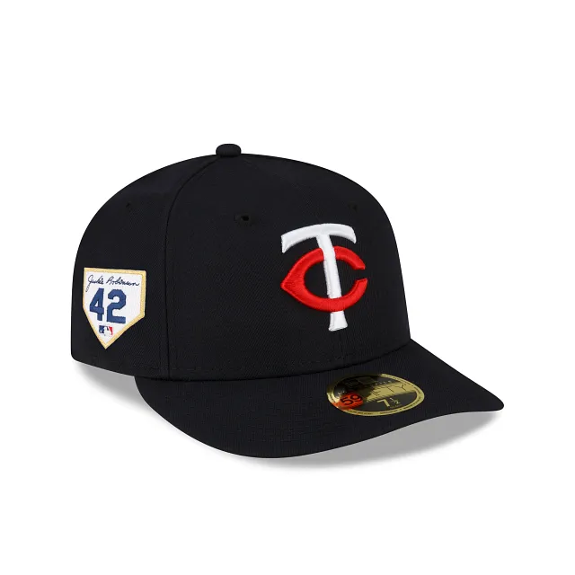 Minnesota Twins Jackie Robinson Day 2024 Low Profile 59FIFTY Fitted Hat sold by New Era