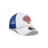 New York Knicks Court Sport 9FORTY A-Frame Trucker Hat sold by New Era