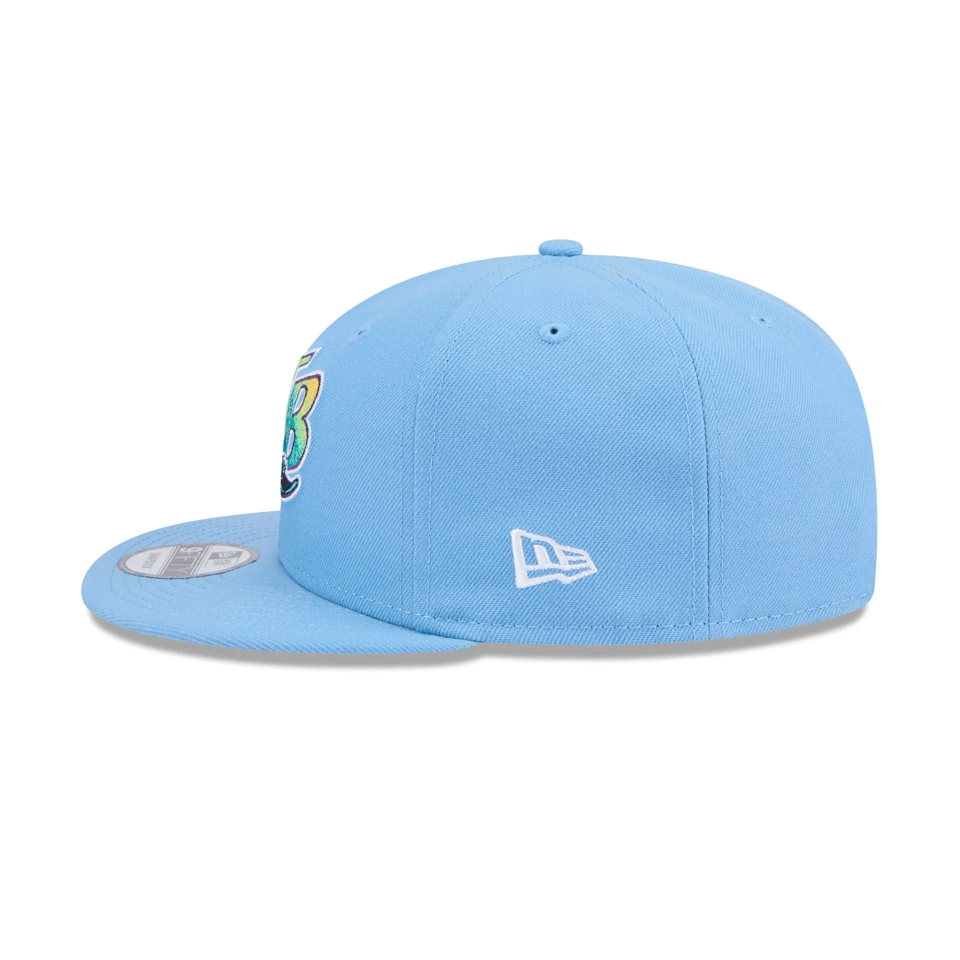 Tampa Bay Rays Sky Blue 9FIFTY Snapback Hat sold by New Era product image thumbnail 4
