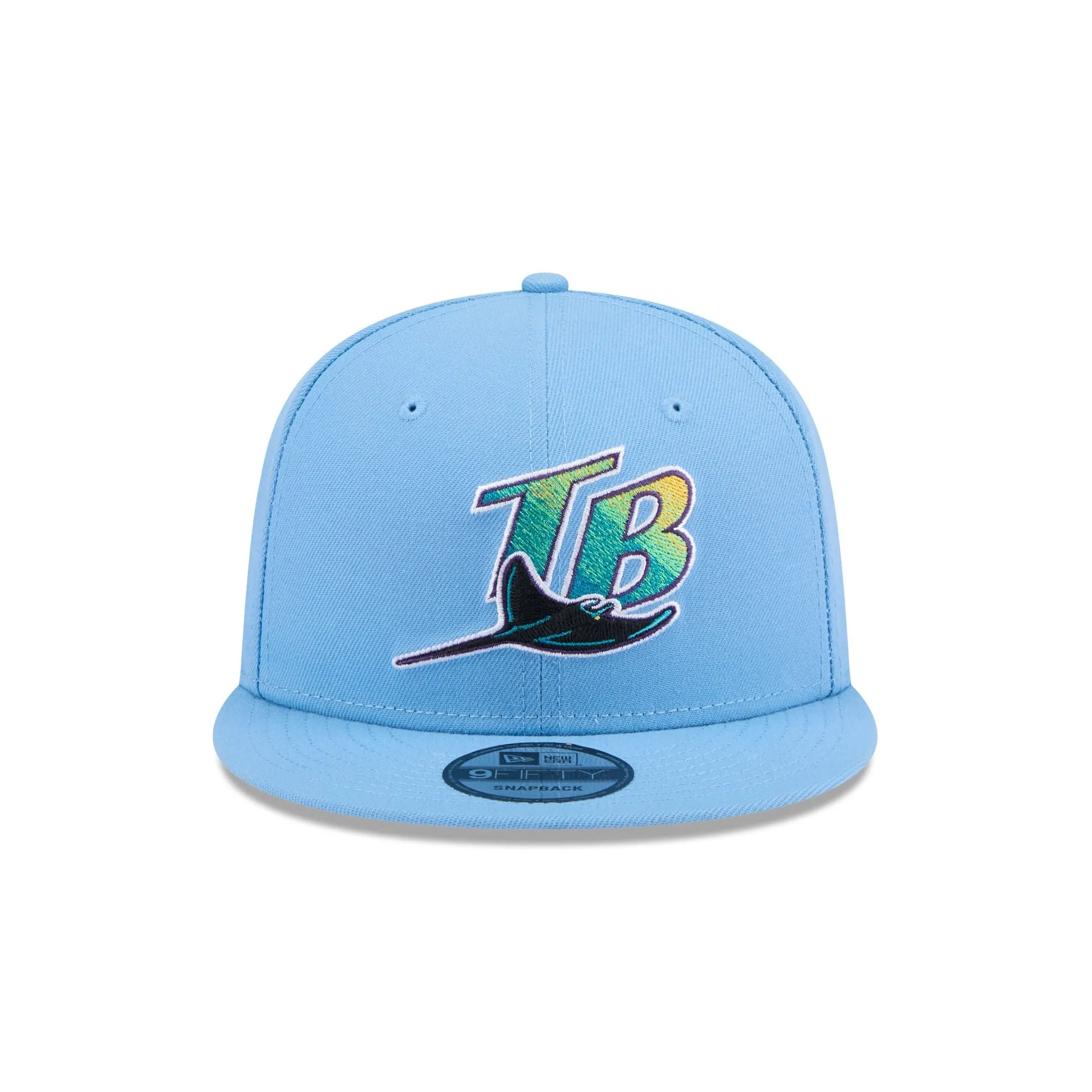 Tampa Bay Rays Sky Blue 9FIFTY Snapback Hat sold by New Era product image thumbnail 2