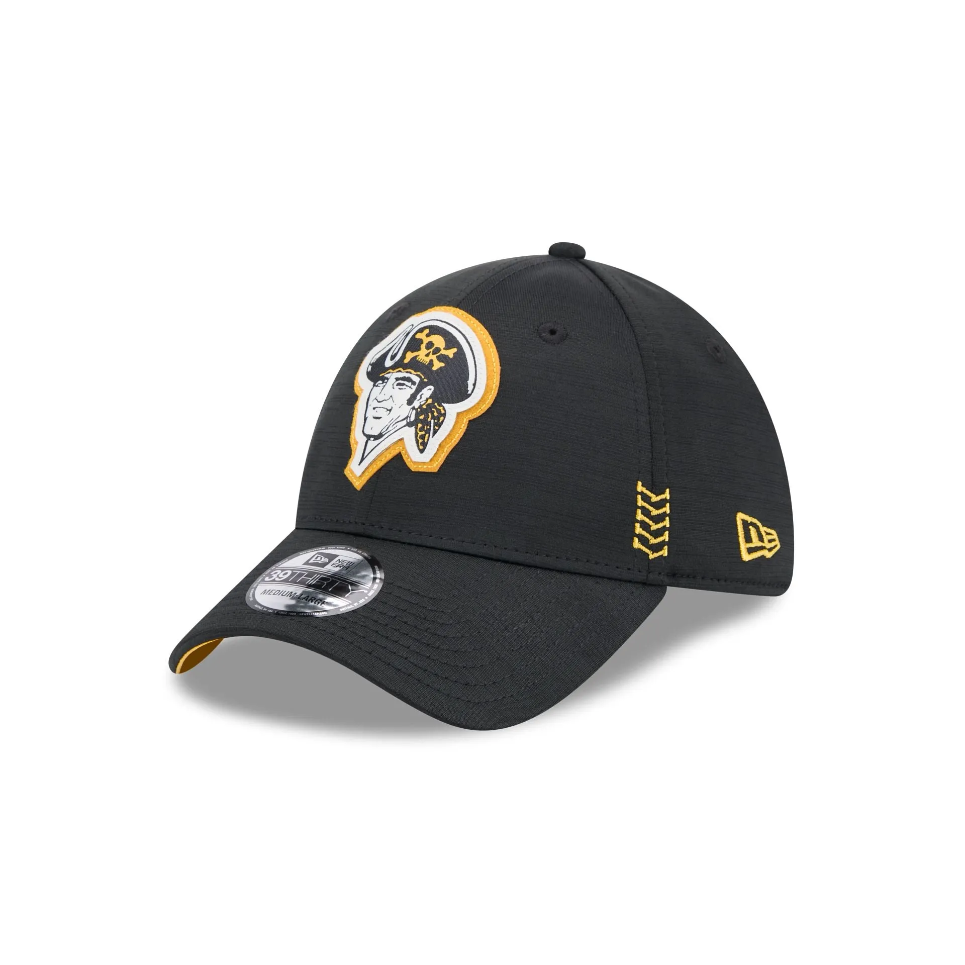 Pittsburgh Pirates 2024 Clubhouse 39THIRTY Stretch Fit Hat sold by New Era