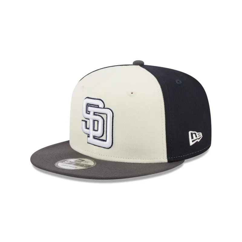 San Diego Padres Graphite Visor 9FIFTY Snapback Hat sold by New Era