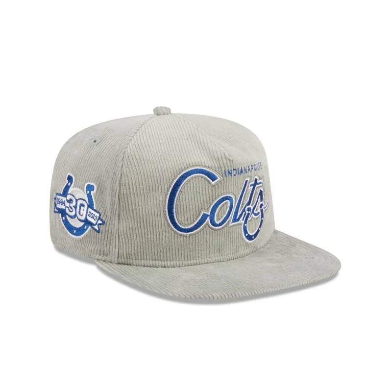 Indianapolis Colts Throwback Golfer Hat sold by New Era