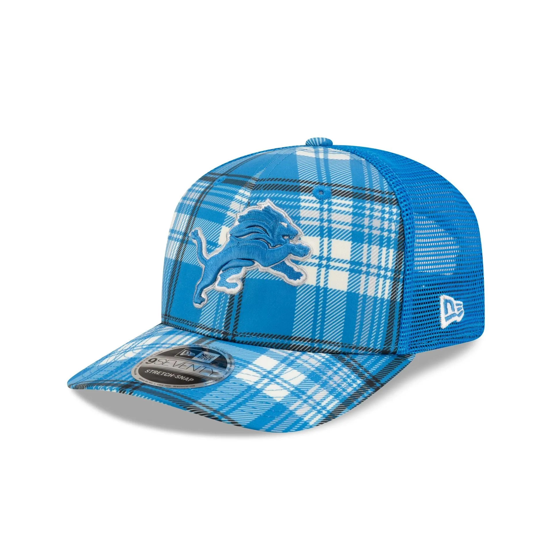 Detroit Lions 2024 Sideline Statement 9SEVENTY Stretch-Snap Hat sold by New Era