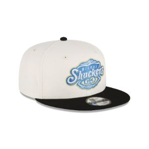 Biloxi Shuckers Chrome Sky 9FIFTY Snapback Hat sold by New Era