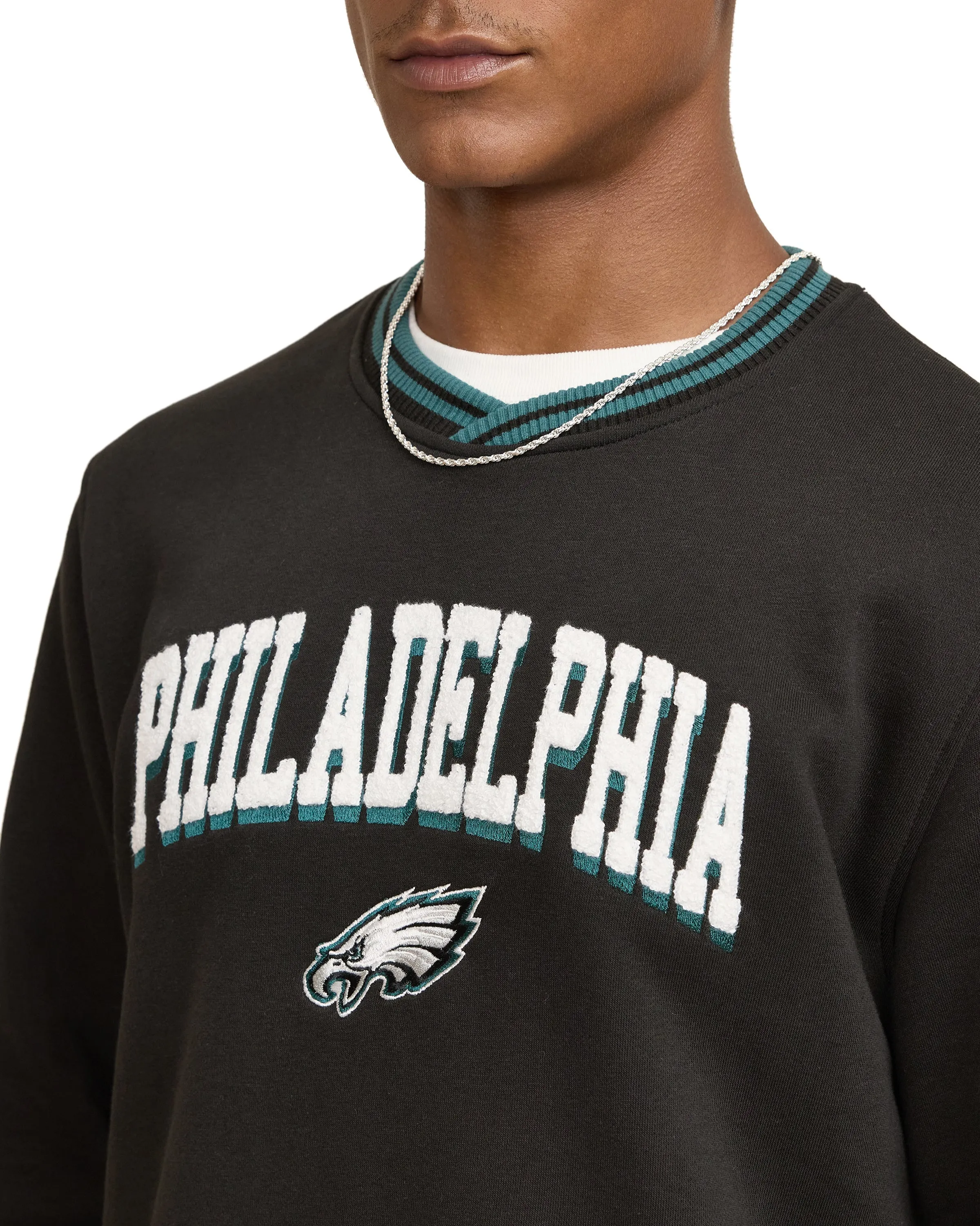Oakland Athletics Sport Night Black Crewneck sold by New Era product image thumbnail 2