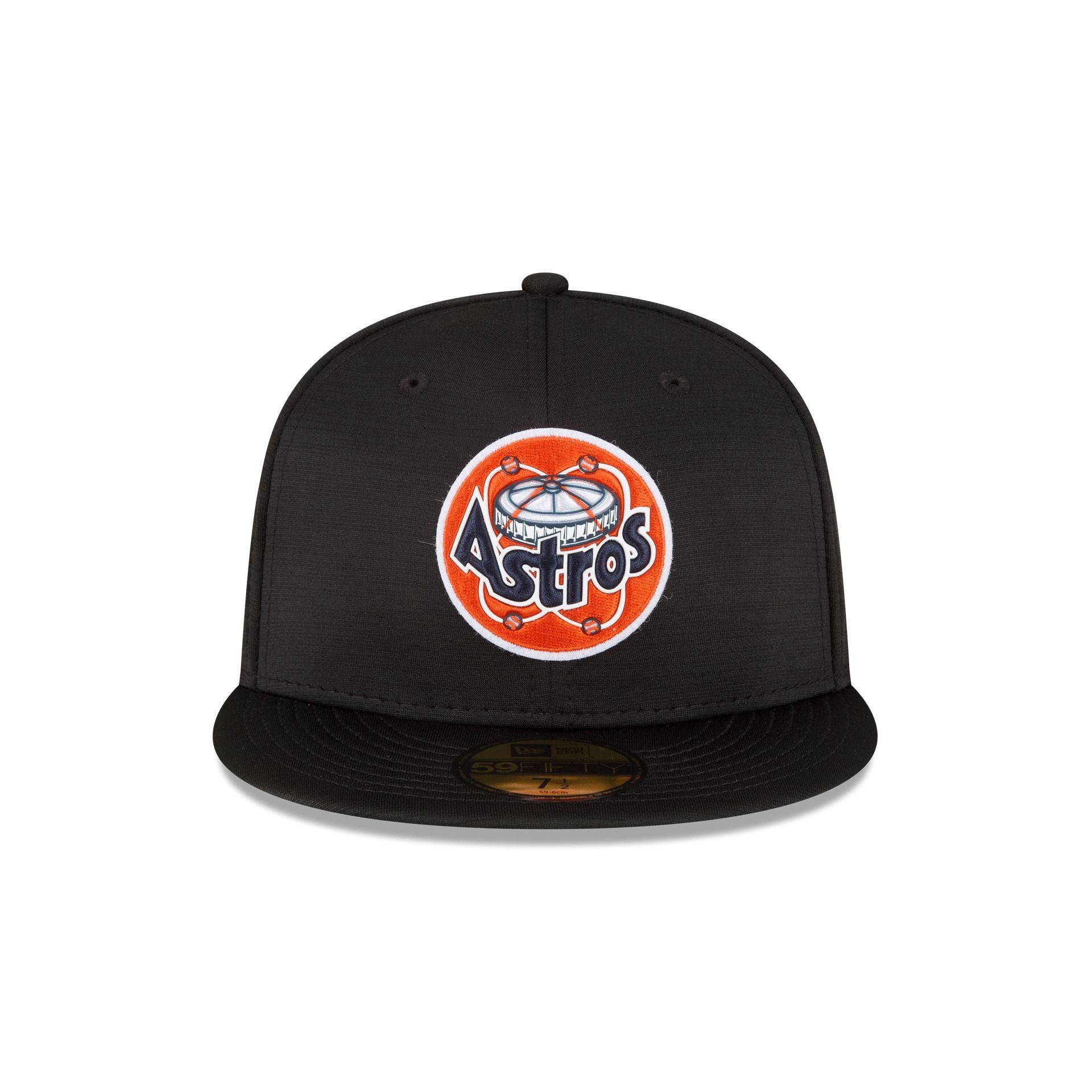 Houston Astros 2023 Clubhouse Black 59FIFTY Fitted Hat sold by New Era product image thumbnail 2