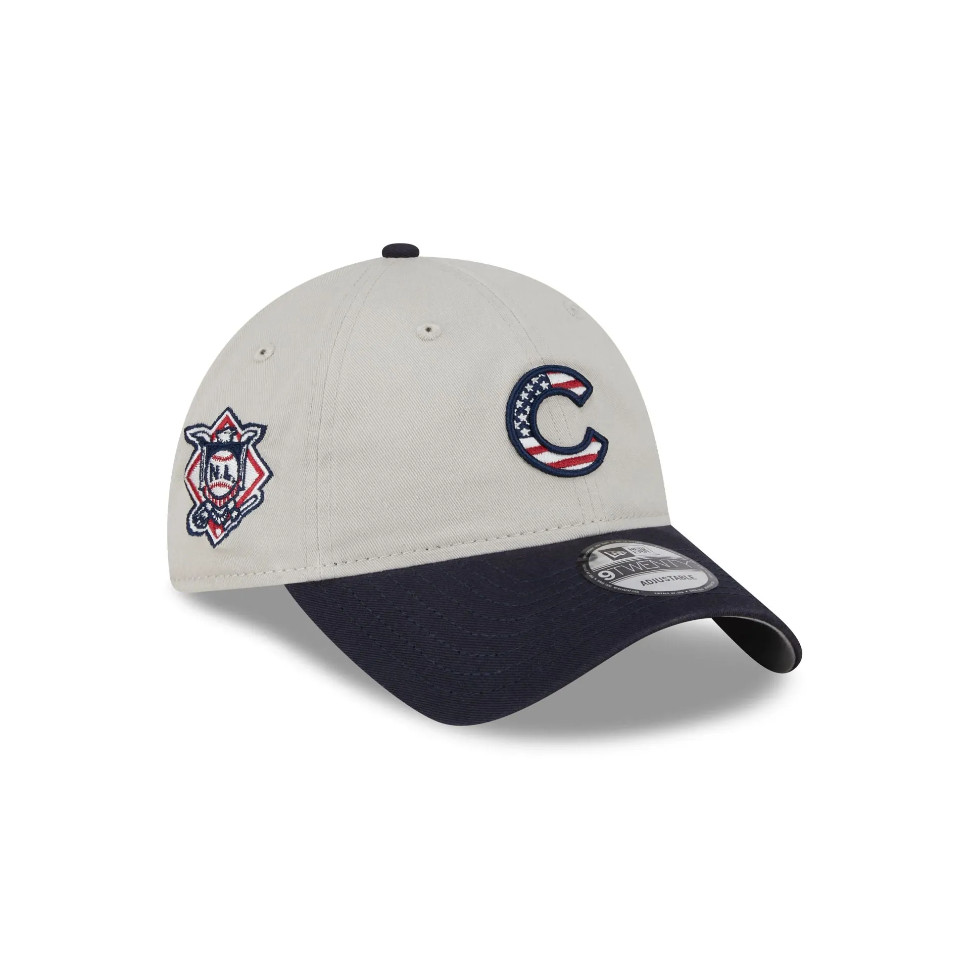 Chicago Cubs Independence Day 2024 9TWENTY Adjustable Hat sold by New Era