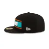 Miami Dolphins 2024 Sideline Black 59FIFTY Fitted Hat sold by New Era