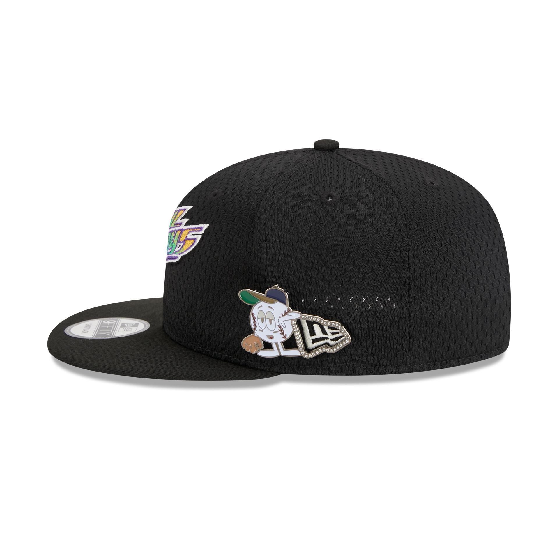 Tampa Bay Rays Post-Up Pin 9FIFTY Snapback Hat sold by New Era product image thumbnail 4
