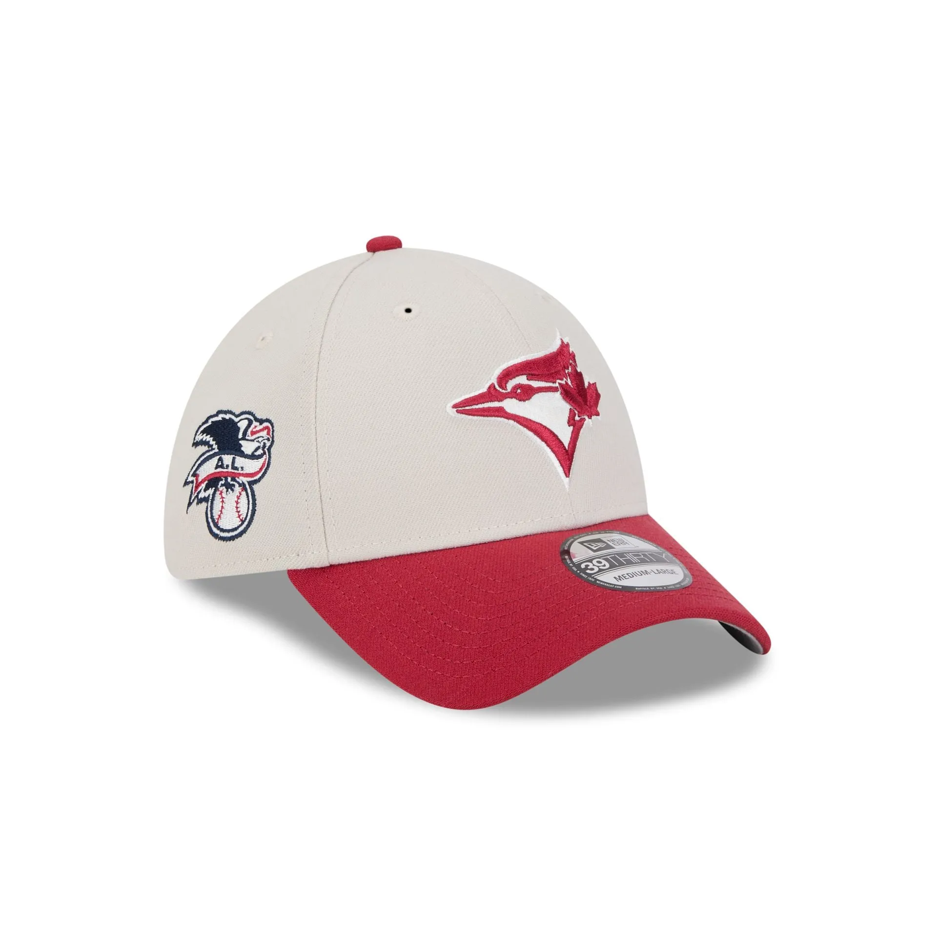 Toronto Blue Jays Canada Day 2024 39THIRTY Stretch Fit Hat sold by New Era