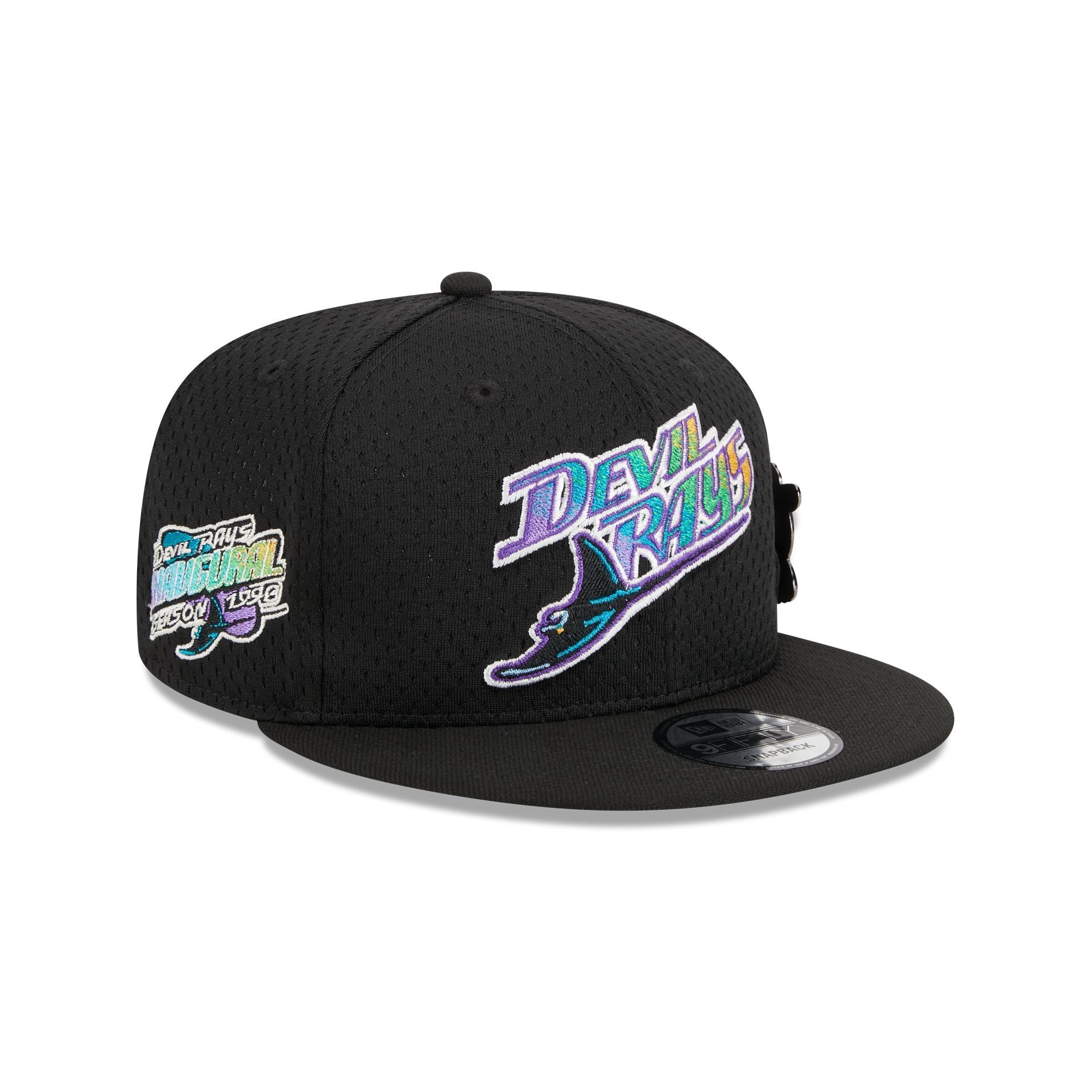 Tampa Bay Rays Post-Up Pin 9FIFTY Snapback Hat sold by New Era product image thumbnail 3