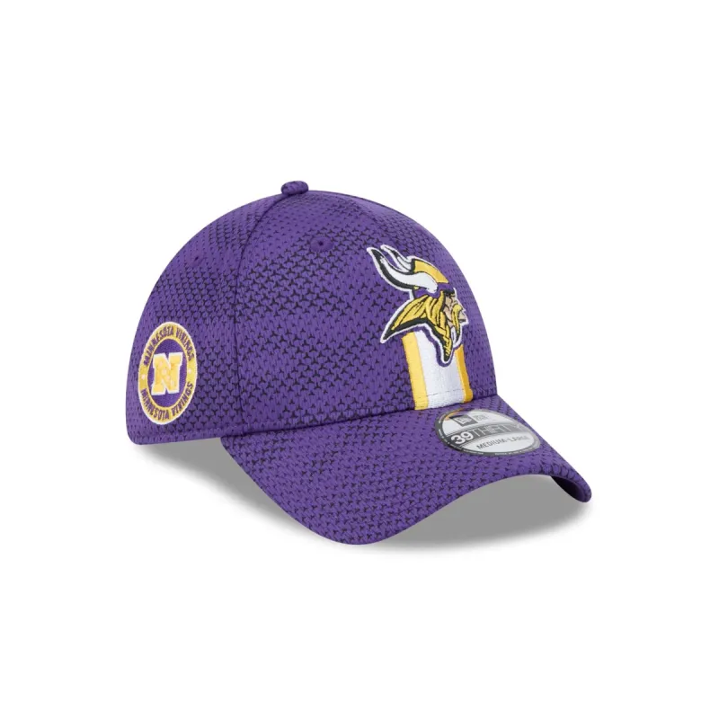 Minnesota Vikings 2024 Sideline 39THIRTY Stretch Fit Hat sold by New Era