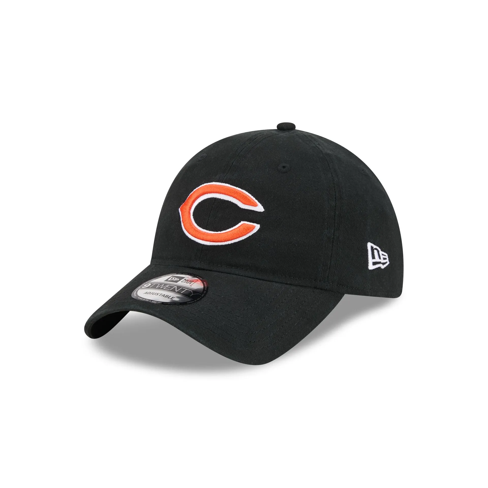 Chicago Bears Black 9TWENTY Adjustable Hat sold by New Era