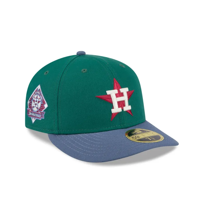 Houston Astros Green Gemstone Low Profile 59FIFTY Fitted Hat sold by New Era