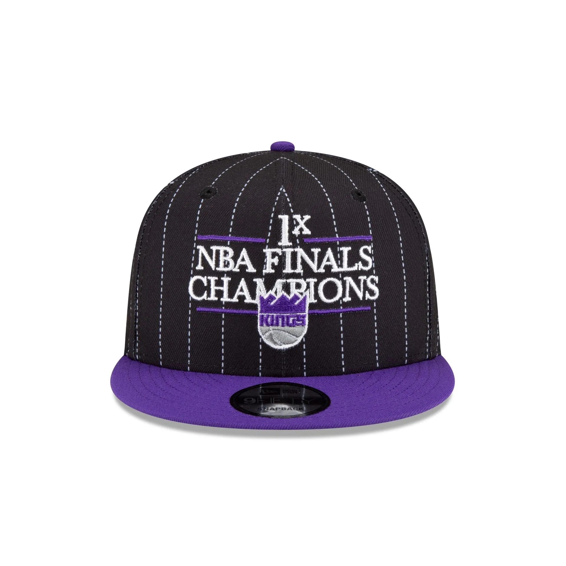 Just Caps NBA Champion Pinstripe Sacramento Kings 9FIFTY Snapback Hat sold by New Era product image thumbnail 2