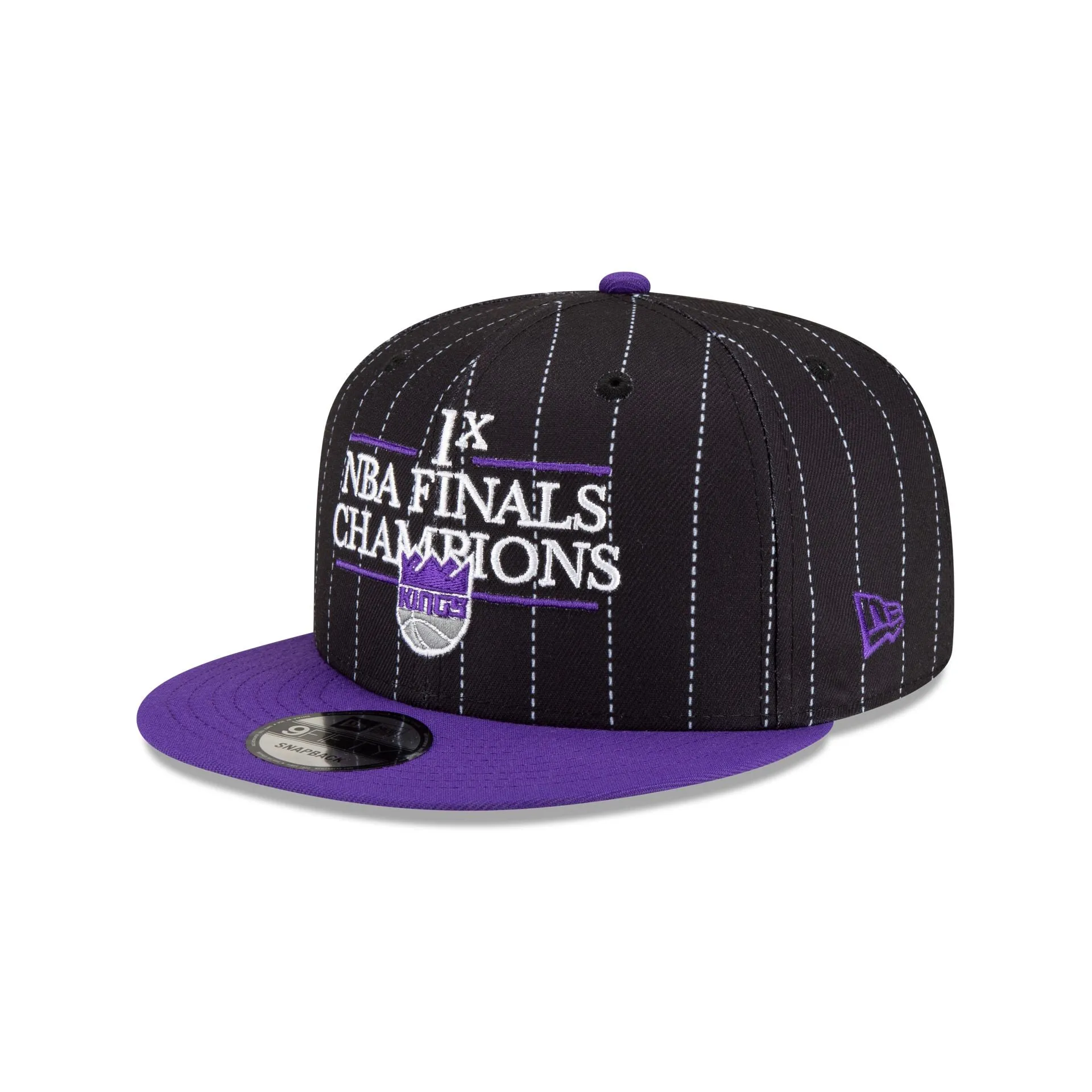 Just Caps NBA Champion Pinstripe Sacramento Kings 9FIFTY Snapback Hat sold by New Era product image thumbnail 3