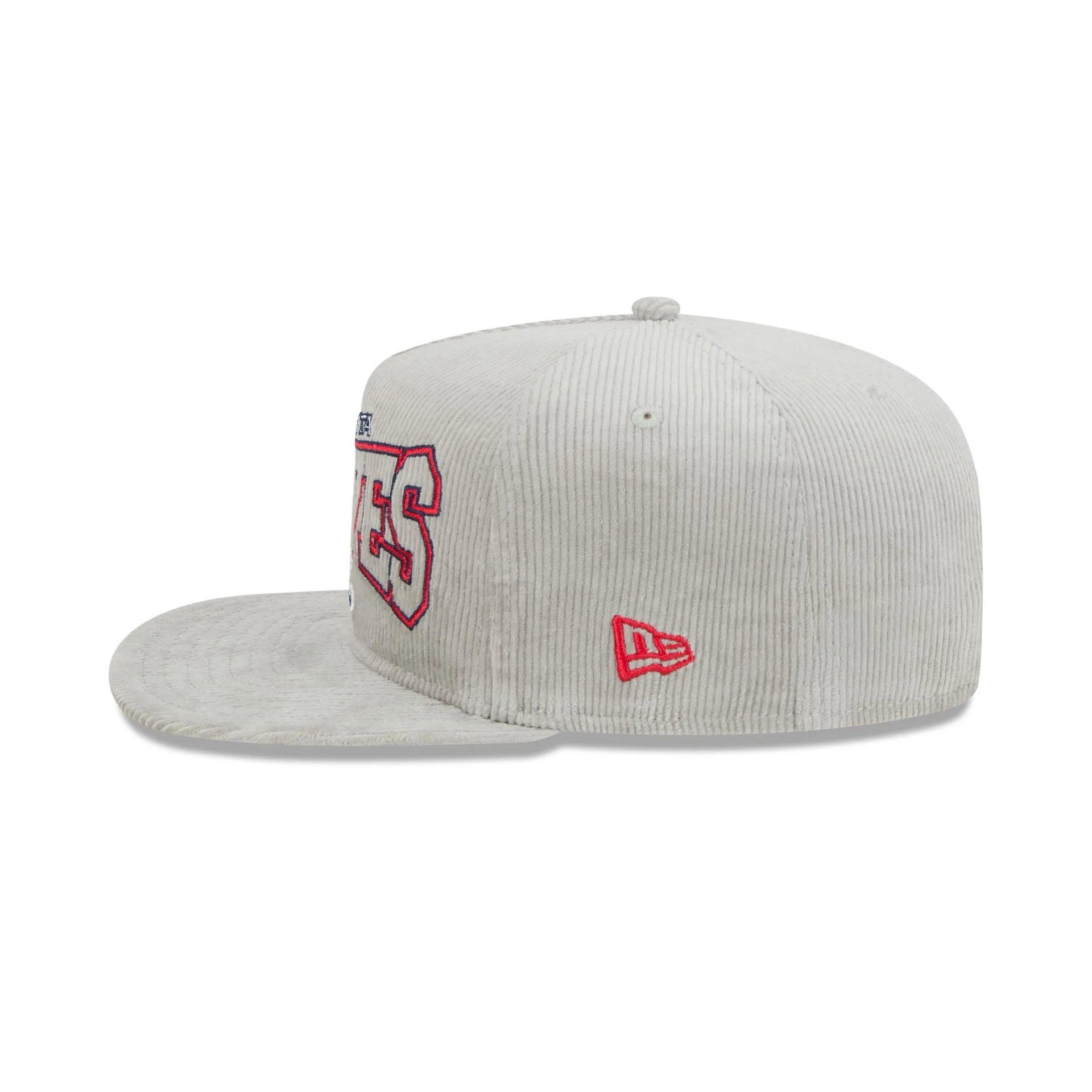 Atlanta Braves Gray Cord Golfer Hat sold by New Era product image thumbnail 4