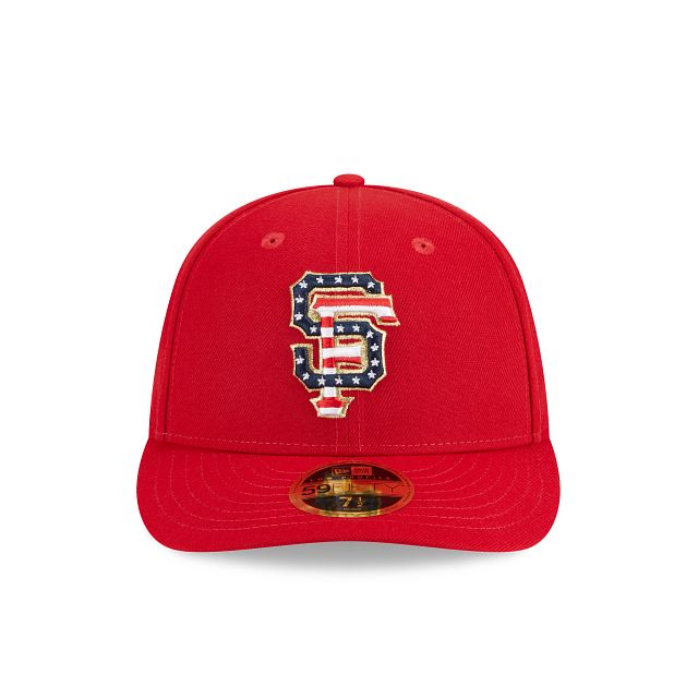 San Francisco Giants Independence Day 2023 Low Profile 59FIFTY Fitted Hat sold by New Era product image thumbnail 2