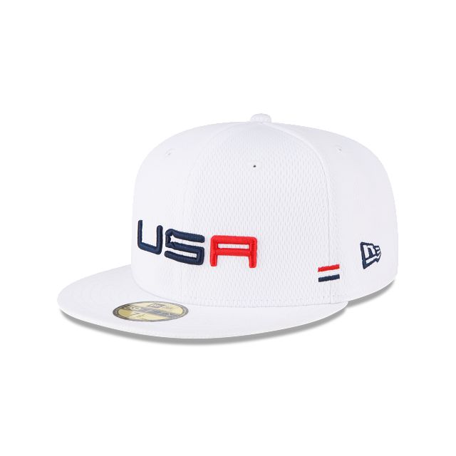 2023 Ryder Cup Team USA White 59FIFTY Fitted Hat sold by New Era