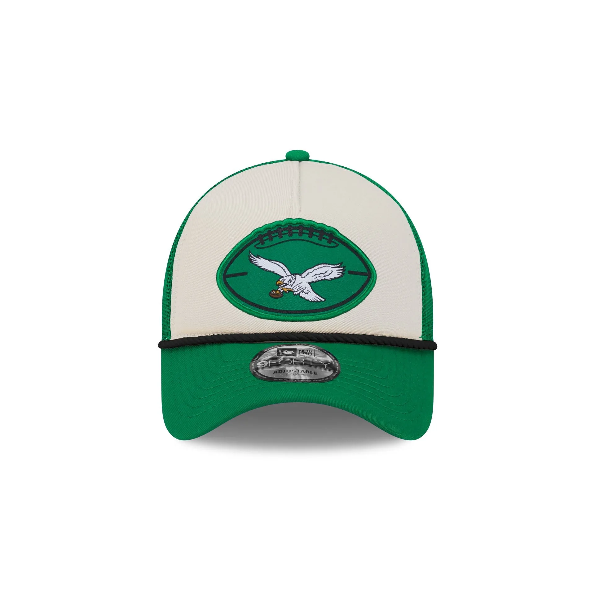 Philadelphia Eagles 2024 Historic Sideline 9FORTY A-Frame Snapback Hat sold by New Era product image thumbnail 2