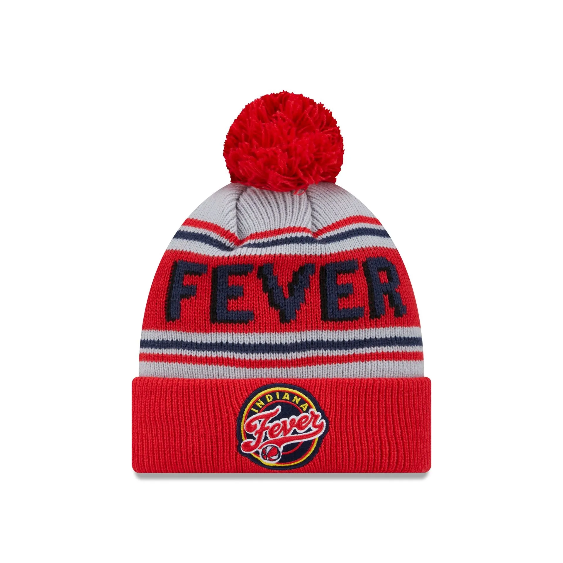 Indiana Fever 2024 Team Pom Knit Hat sold by New Era