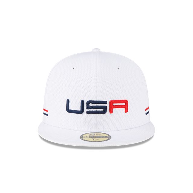 2023 Ryder Cup Team USA White 59FIFTY Fitted Hat sold by New Era product image thumbnail 2