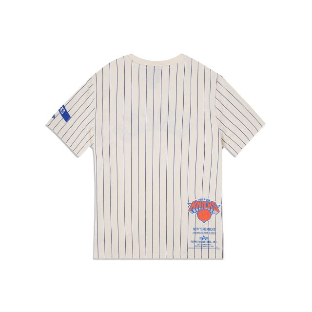 Alpha Industries X New York Knicks Striped T-Shirt sold by New Era product image thumbnail 2