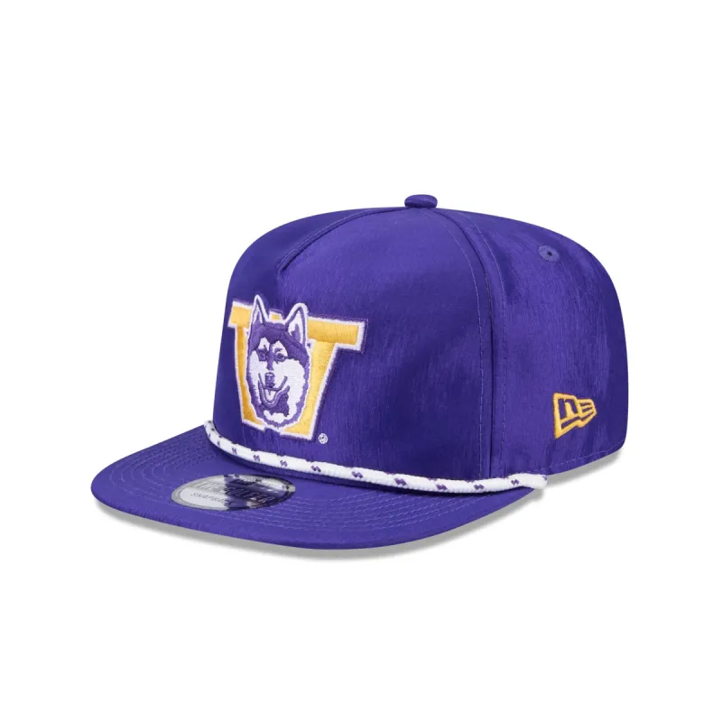 Washington Huskies College Vault Team Rope Golfer Hat sold by New Era