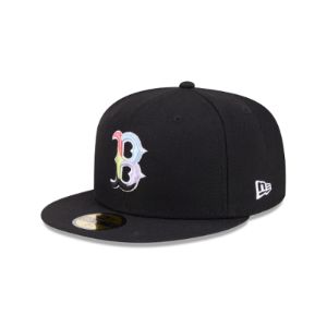 Boston Red Sox Color Pack Black 59FIFTY Fitted Hat sold by New Era