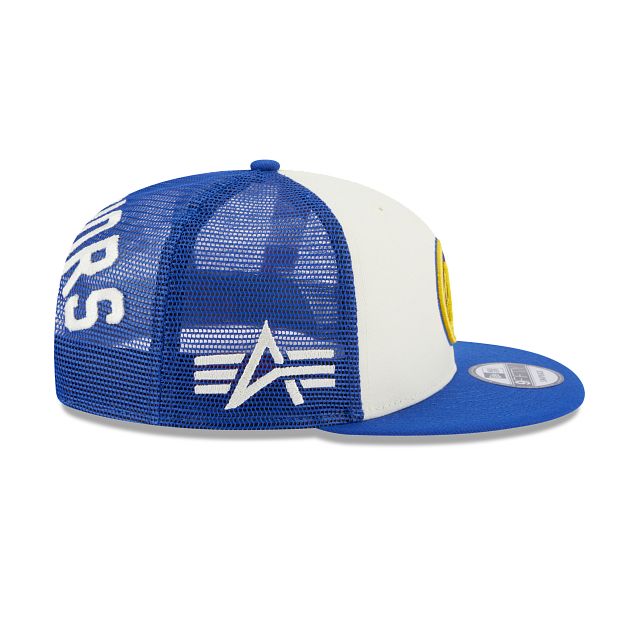 Alpha Industries X Golden State Warriors 9FIFTY Snapback Hat sold by New Era product image thumbnail 5