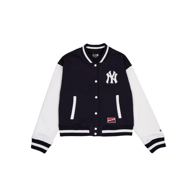 New York Yankees Throwback Fleece Women's Jacket sold by New Era