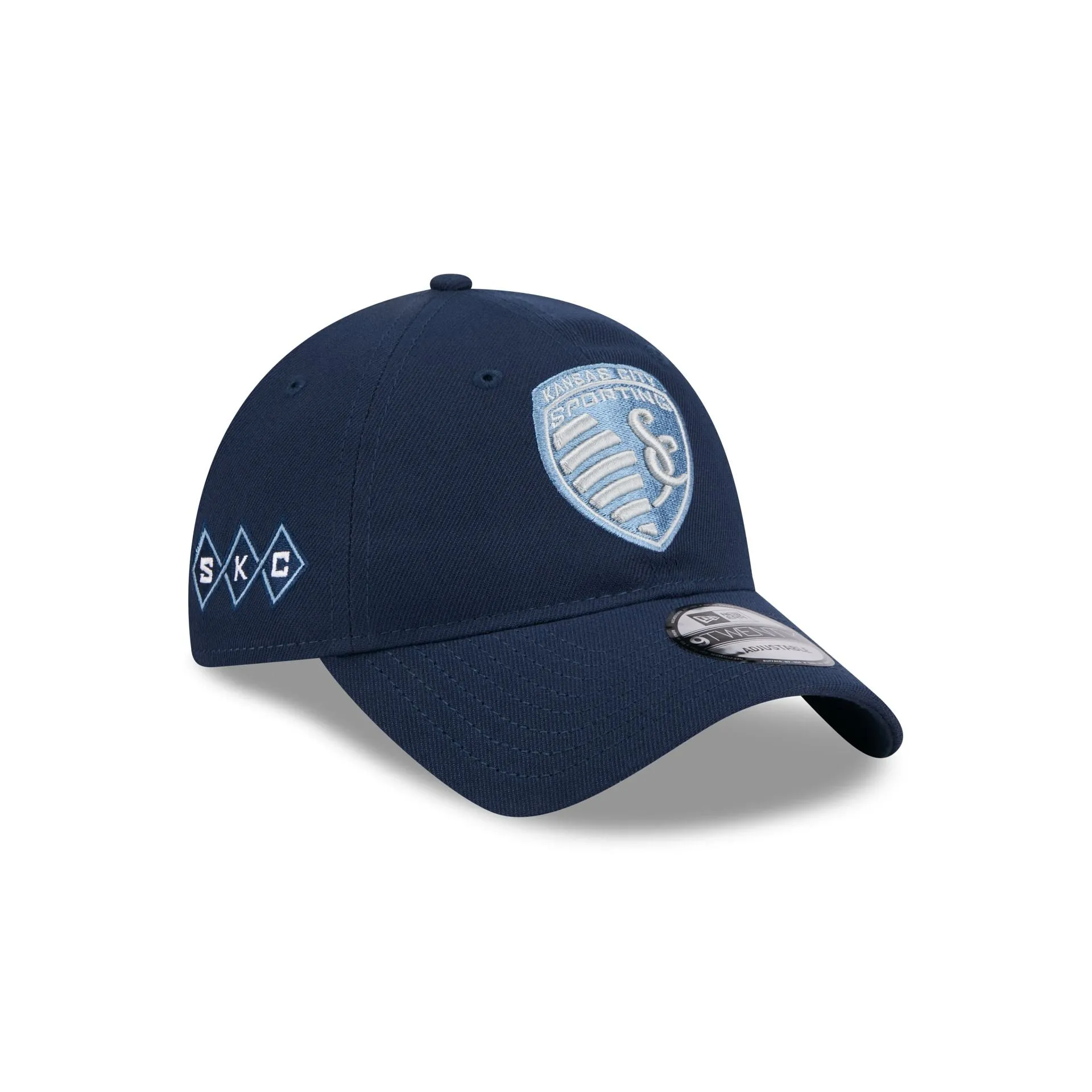 Sporting KC 2024 Jersey Hook 9TWENTY Adjustable Hat sold by New Era