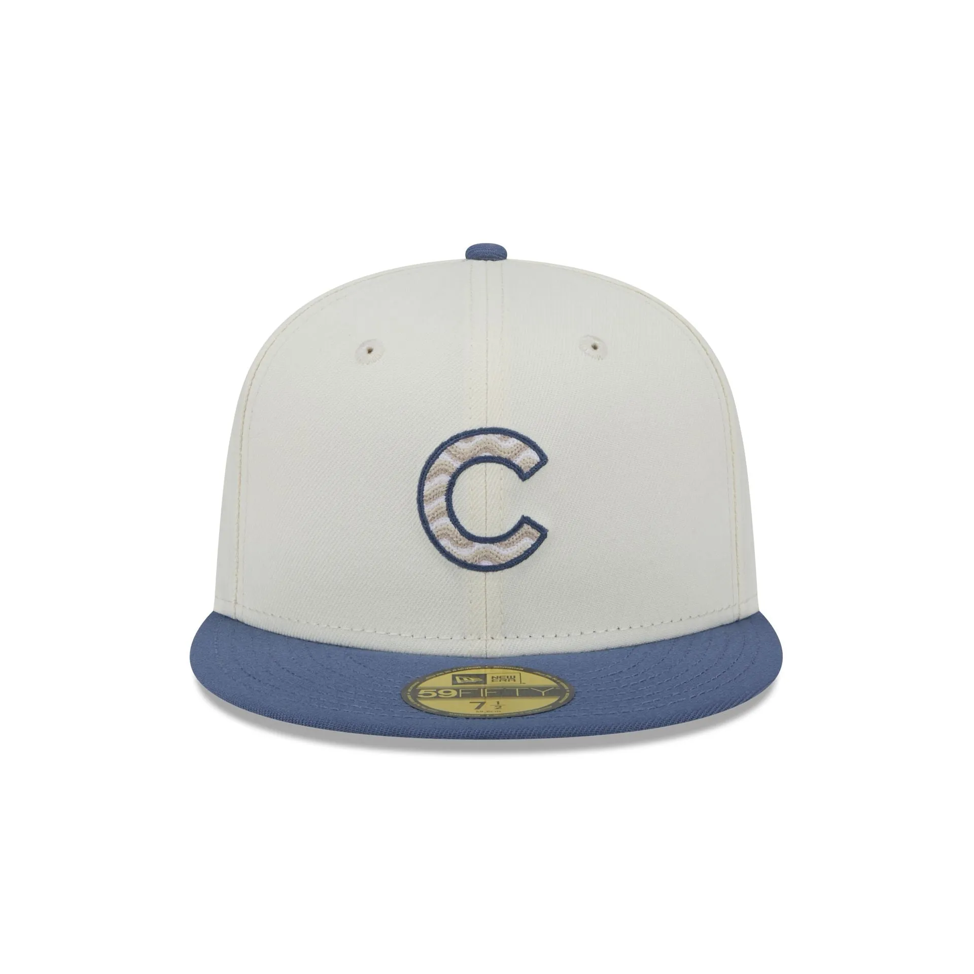 Chicago Cubs Wavy Chainstitch 59FIFTY Fitted Hat sold by New Era product image thumbnail 2