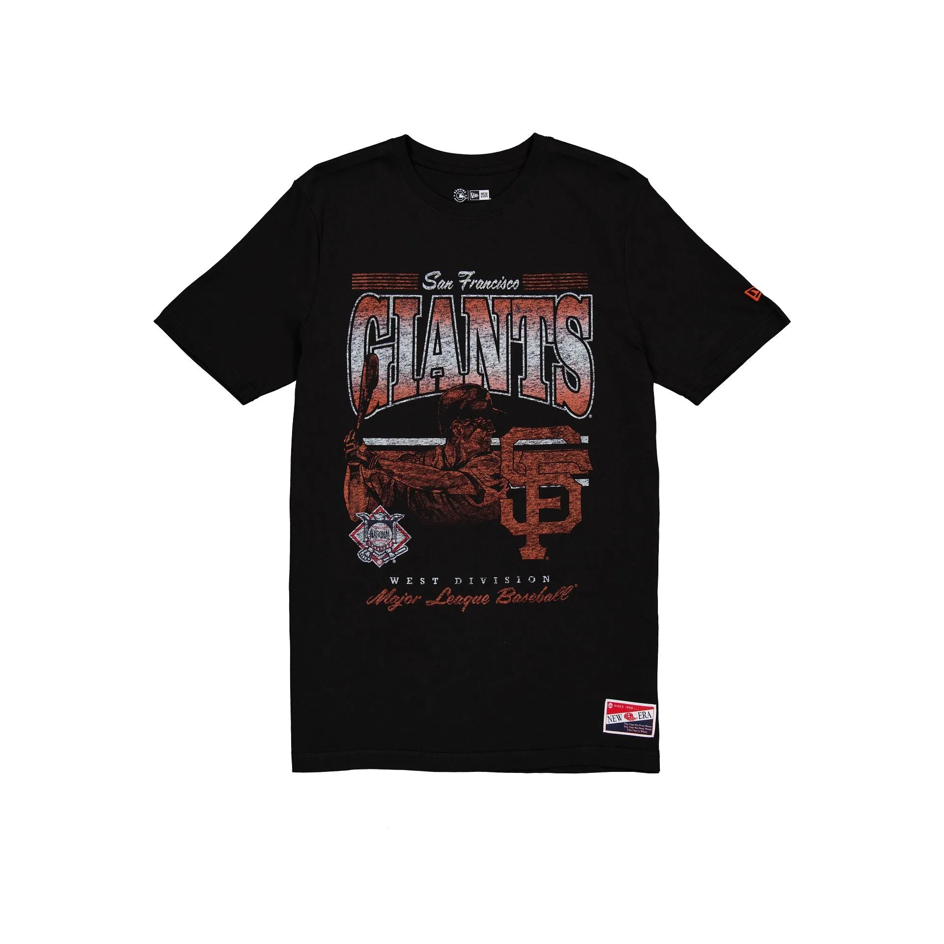 San Francisco Giants Throwback Distress T-Shirt sold by New Era