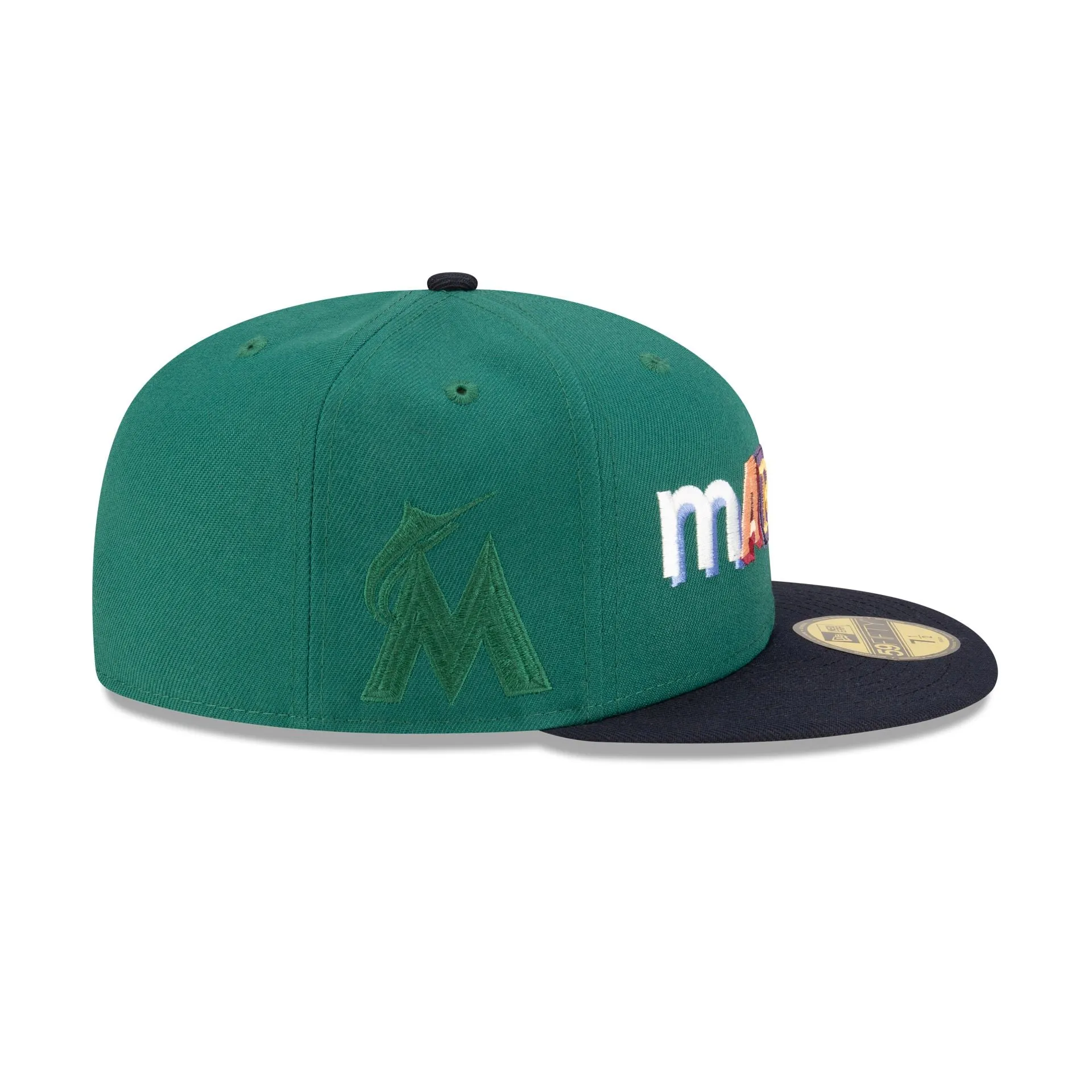 Just Caps Note Pack Miami Marlins 59FIFTY Fitted Hat sold by New Era product image thumbnail 4