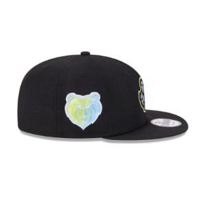 Memphis Grizzlies Color Pack Black 9FIFTY Snapback Hat sold by New Era