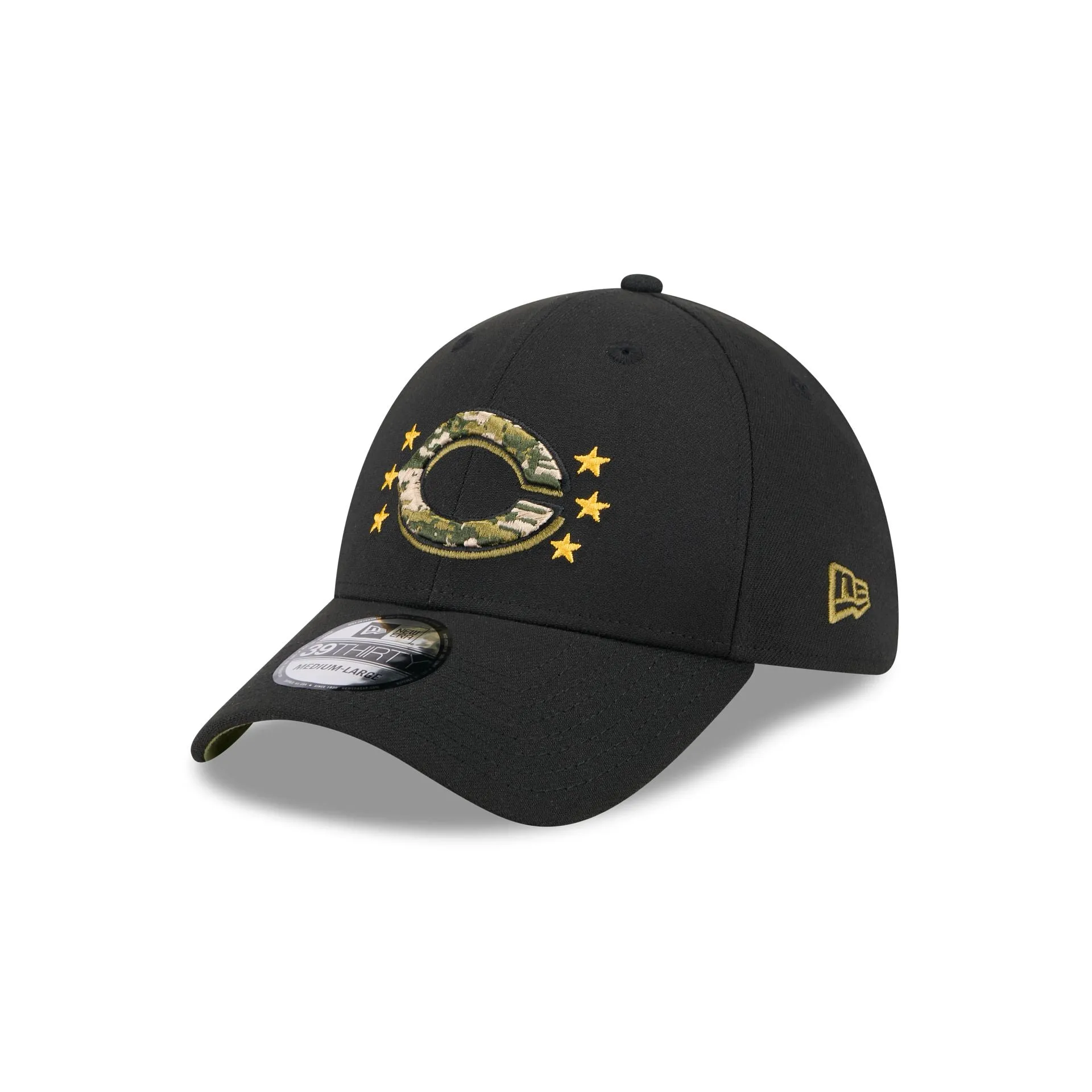 Cincinnati Reds Armed Forces Day 2024 39THIRTY Stretch Fit Hat sold by New Era product image thumbnail 3