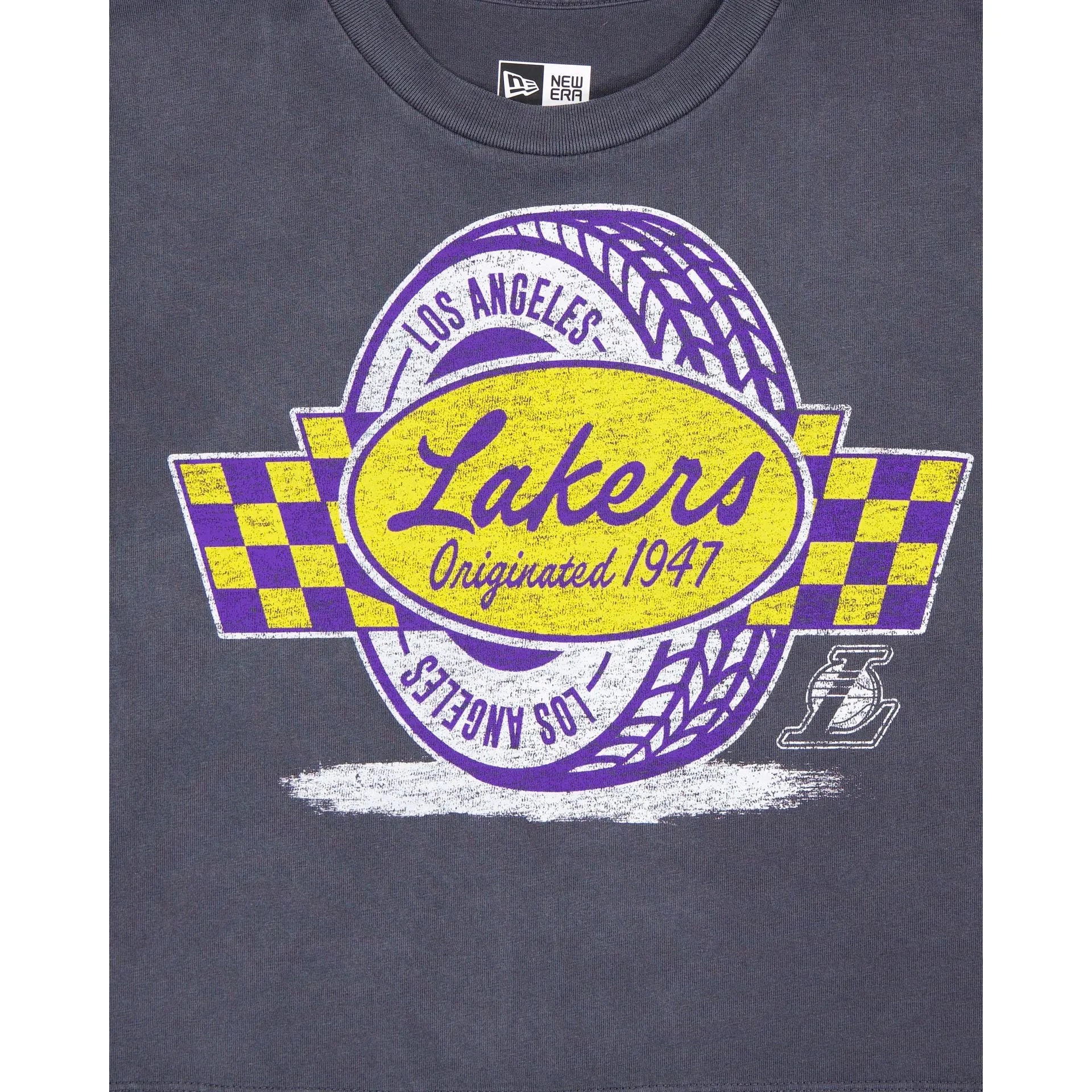 Los Angeles Lakers 2024 Rally Drive Women's T-Shirt sold by New Era product image thumbnail 4