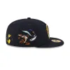 Warner Brothers Shield Pack Navy 59FIFTY Fitted Hat sold by New Era