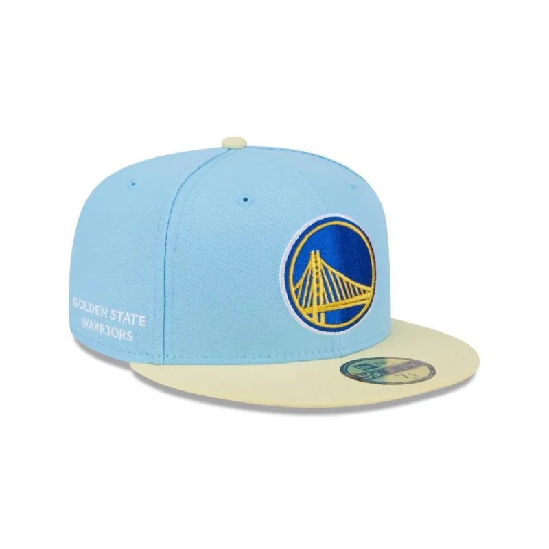 Golden State Warriors Doscientos Blue 59FIFTY Fitted Hat sold by New Era