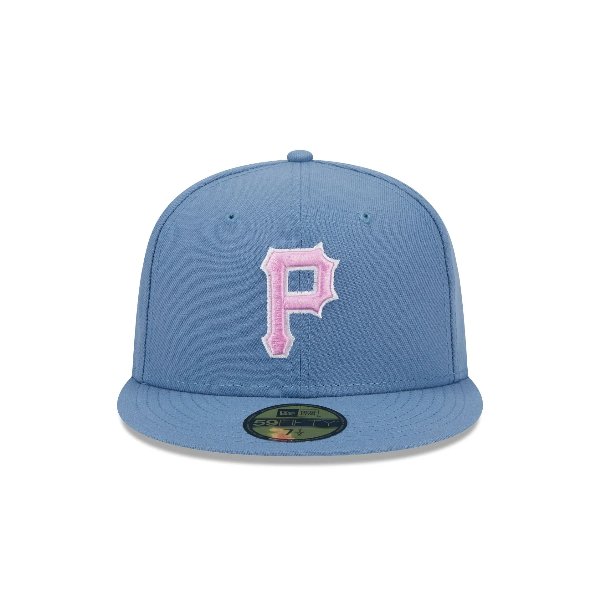 Pittsburgh Pirates Color Pack Faded Blue 59FIFTY Fitted Hat sold by New Era product image thumbnail 2